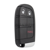 For Chrysler 2/2+1/3/3+1/4+1/5 button flip remote key shell with SIP22 Key Blade without logo