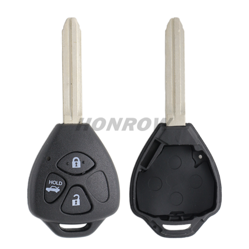 For high quality Toy 3 button remote key blank with toy43 blade enhanced version