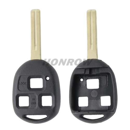 For High quality GTL Toyota 3 button remote key blank with TOY48 blade