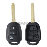 For high quality GTL Toyota 3 button remote key blank enhanced version