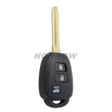 For high quality GTL Toyota 3 button remote key blank enhanced version