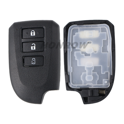 For Toyota Yaris VIOS 3 button smart car key shell