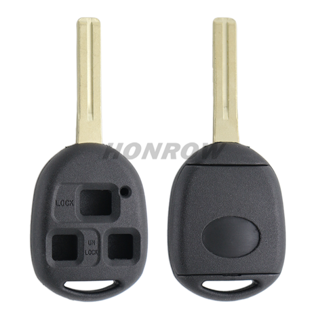 For High quality GTL Toyota 3 button remote key blank with TOY48 blade