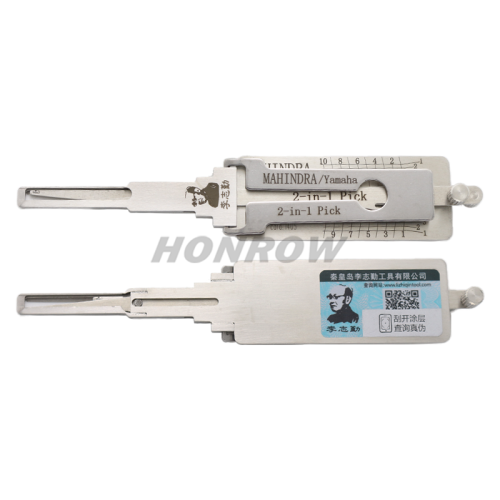 For Original Lishi MAHINDRA/Yamaha 2 in 1 decode and lockpick