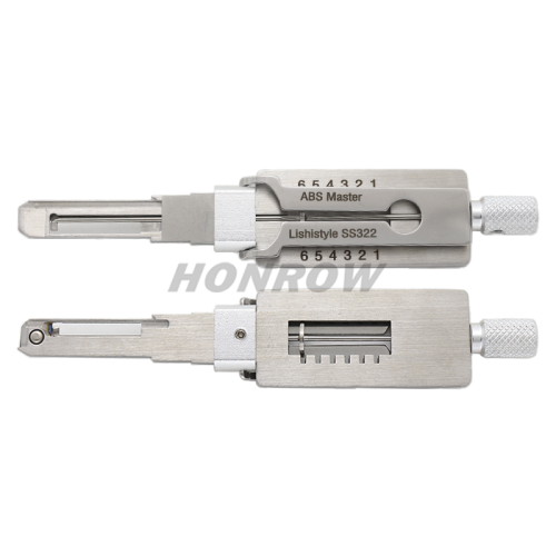 Lishi Tool ABS Master LISHI Style SS322 2 IN 1 lock pick set locksmith tool