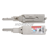 For Original Lishi KW1 2 in 1 decode and lockpick ,Kwikset KW1 5 pins. Residential 2in1 tool