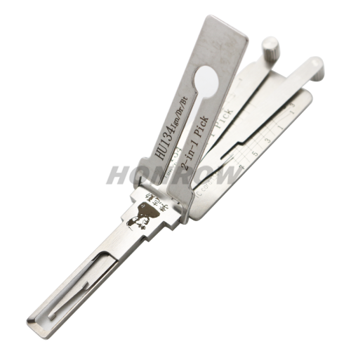 For Original Lishi HU134 Ign/Dr/Bt 2 in 1 decode and lockpick
