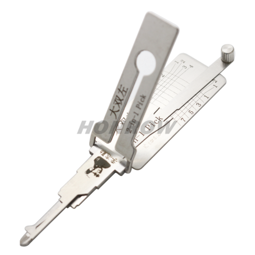 For Original Lishi 大双左 2 in 1 decode and lockpick