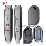 For new 2023-2025 Kia Telluride Sorento K5 Carnival 3/4/5/6/7/8 buttons remote key shell