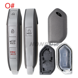 For new 2023-2025 Kia Telluride Sorento K5 Carnival 3/4/5/6/7/8 buttons remote key shell