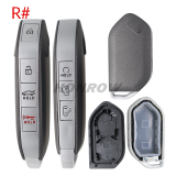 For new 2023-2025 Kia Telluride Sorento K5 Carnival 3/4/5/6/7/8 buttons remote key shell without logo
