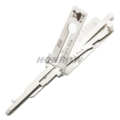 Original Lishi 2-in-1 Pick Decoder Tool FO14R/H50 For Ford Door Lock Anti Glare Type