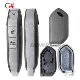For new 2023-2025 Kia Telluride Sorento K5 Carnival 3/4/5/6/7/8 buttons remote key shell