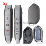 For new 2023-2025 Kia Telluride Sorento K5 Carnival 3/4/5/6/7/8 buttons remote key shell without logo