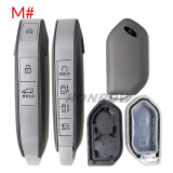 For new 2023-2025 Kia Telluride Sorento K5 Carnival 3/4/5/6/7/8 buttons remote key shell