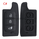 For Renault Flip key Pad