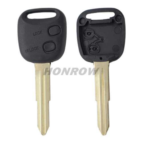 For Daihatsu 2 button remote key blank with TOY41 Key blade