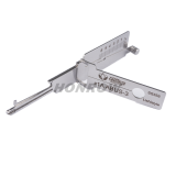 Lishi Tool SS358 #1A AUBS-3 2 in 1 lock pick lishi style lock pick  2 in 1 tool