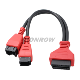 For Nissan 16+32 Pins Male To OBD OBDII Adapter Fit Autel Maxisys MaxiDAS