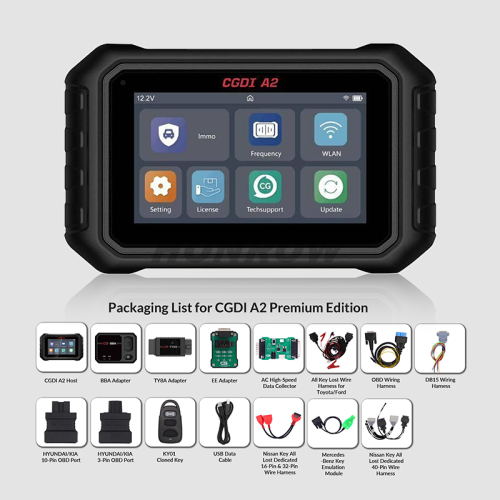 CGDI A2 Key Programmer Standard version Premium Edition IMMO Programming Frequency Detection WiFi Connectivity No Annual Subscription