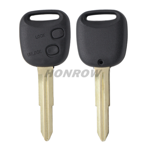 For Daihatsu 2 button remote key blank with TOY41 Key blade