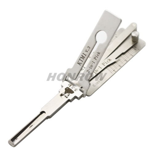 Original Lishi 2-in-1 Pick Decoder Tool KTM1 For KTM & Yamaha With High Security Anti Glare Type