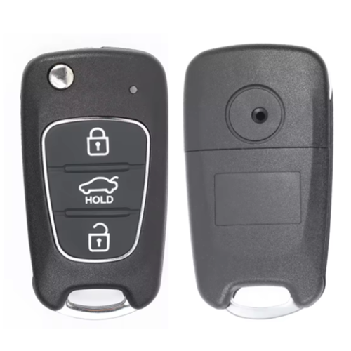 For Hyundai 3 button remote key with 433Mhz 4D60 chip P/N:95430-1K000 433-EU-TP RKE-4A02                For Hyundai lX20 (2010-2015)