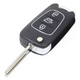 For Hyundai 3 button remote key with 433Mhz 4D60 chip P/N:95430-1K000 433-EU-TP RKE-4A02                For Hyundai lX20 (2010-2015)