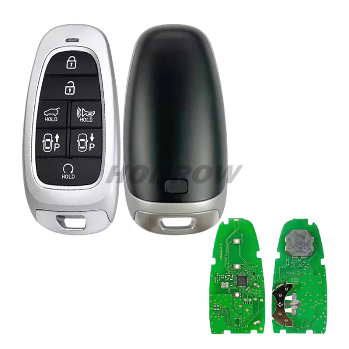 983 Key For Hyundai Tucson KeylessGo 7 button smart key with 433MHz 47 Chip PN ...