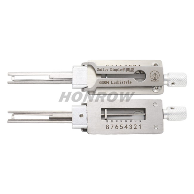 Lishi Tool Smiley Dimple SS004 2 In 1  lock pick and decoder locksmith tool