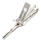 For Original Lishi BQSB Ign/Dr/Bt 2 in 1 decode and lockpick