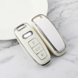 Sliver TPU Car Key Cover For Audi Key Protect Case