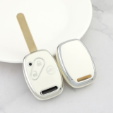 Sliver TPU Car Key Cover For Honda Key Protect Case