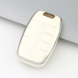 Sliver TPU Car Key Cover For Kia Key Protect Case