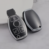 Sliver TPU Car Key Cover For Benz Key Protect Case
