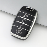 Sliver TPU Car Key Cover For Kia Key Protect Case