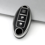 Sliver TPU Car Key Cover For Nissan Key Protect Case