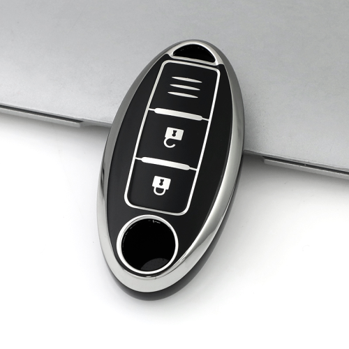 Sliver TPU Car Key Cover For Nissan Key Protect Case