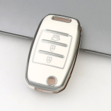 Sliver TPU Car Key Cover For Kia Key Protect Case