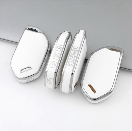 Sliver TPU Car Key Cover For Kia Key Protect Case