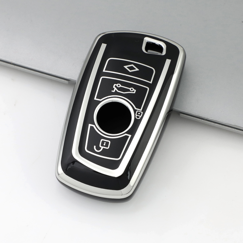 Sliver TPU Car Key Cover For BMW Key Protect Case