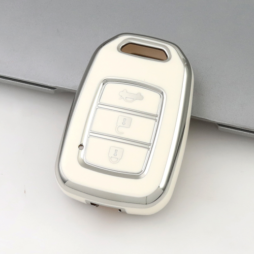 Sliver TPU Car Key Cover For Honda Key Protect Case