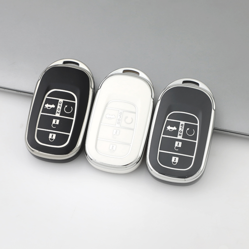 Sliver TPU Car Key Cover For Honda Key Protect Case
