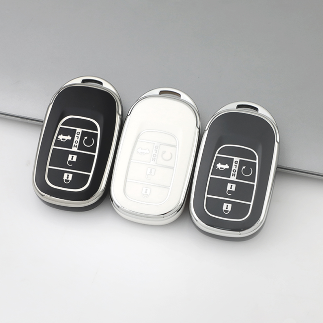 Sliver TPU Car Key Cover For Honda Key Protect Case