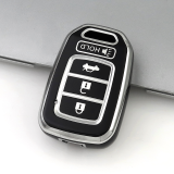 Sliver TPU Car Key Cover For Honda Key Protect Case