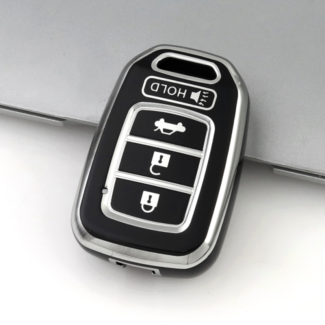 Sliver TPU Car Key Cover For Honda Key Protect Case