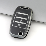 Sliver TPU Car Key Cover For Kia Key Protect Case