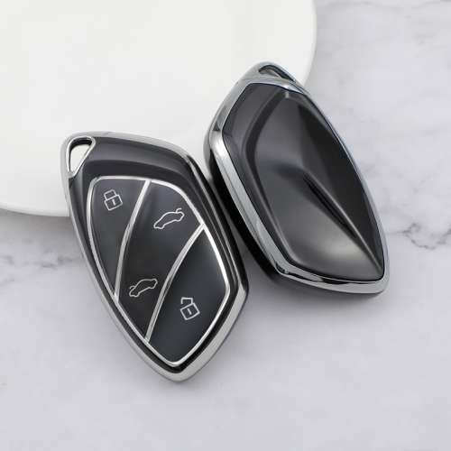 Sliver TPU Car Key Cover For ROEWE Key Protect Case