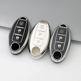 Sliver TPU Car Key Cover For Nissan Key Protect Case