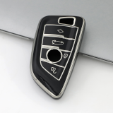 Sliver TPU Car Key Cover For BMW Key Protect Case